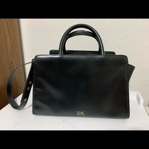 Zac by Zac Posen leather top handle